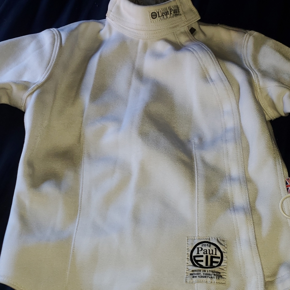 Leon paul female fencing jacket 800 newtons